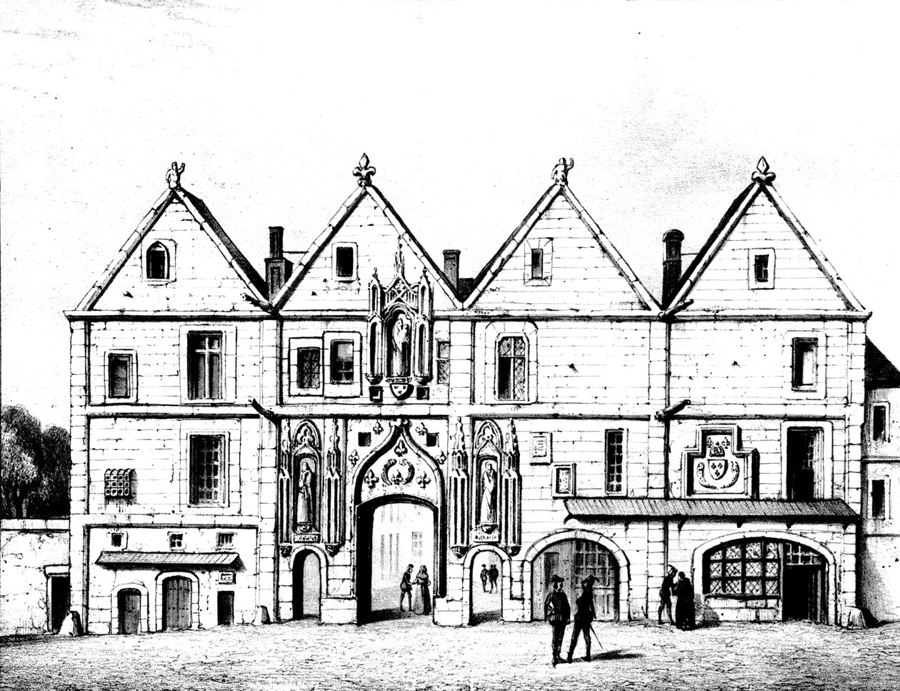 O Colégio de Navarra em 1440 de Francois Alexandre Pernot
