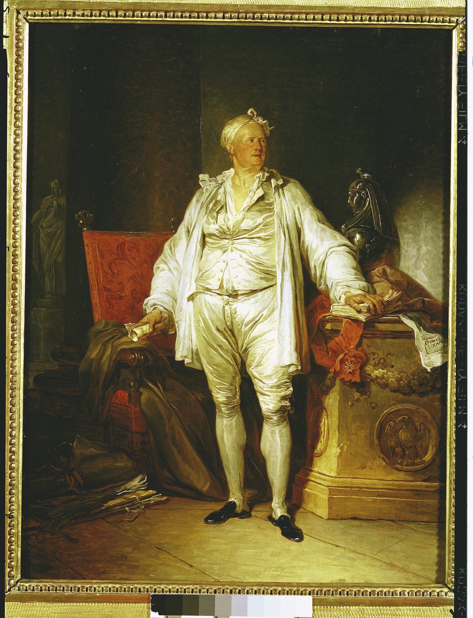 Retrato de Monsieur Bergeret de Grancourt (1715-85) 1774 de François André Vincent