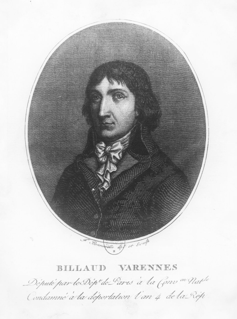 Jacques Nicolas Billaud-Varenne de Francois Bonneville
