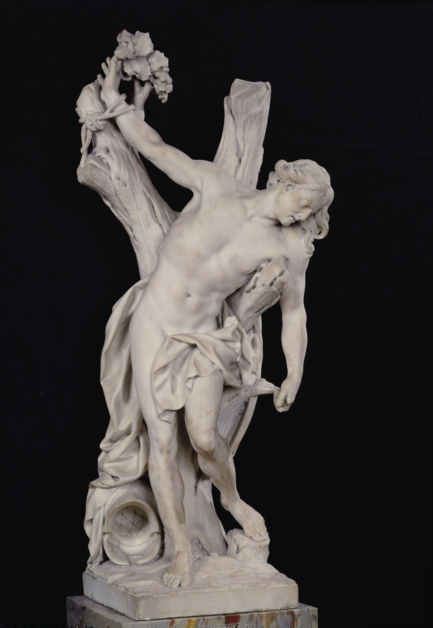 São Sebastião, 1712 (mármore) de Francois Coudray