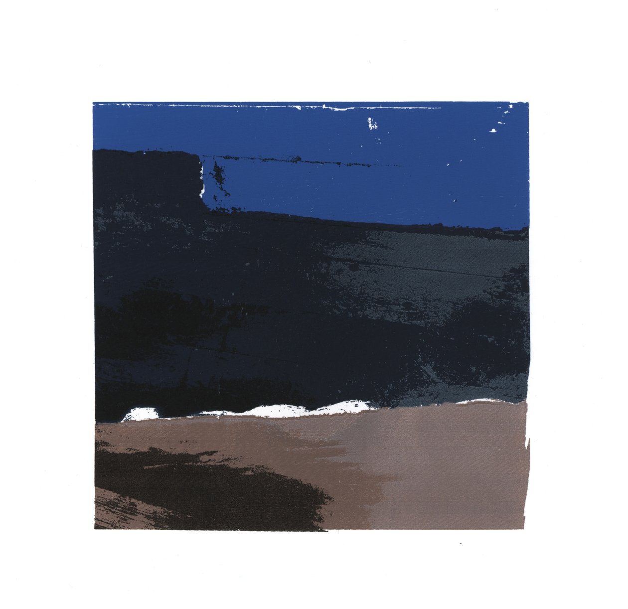 At Large, 2015, (impressão de tela no papel) de Francois Domain