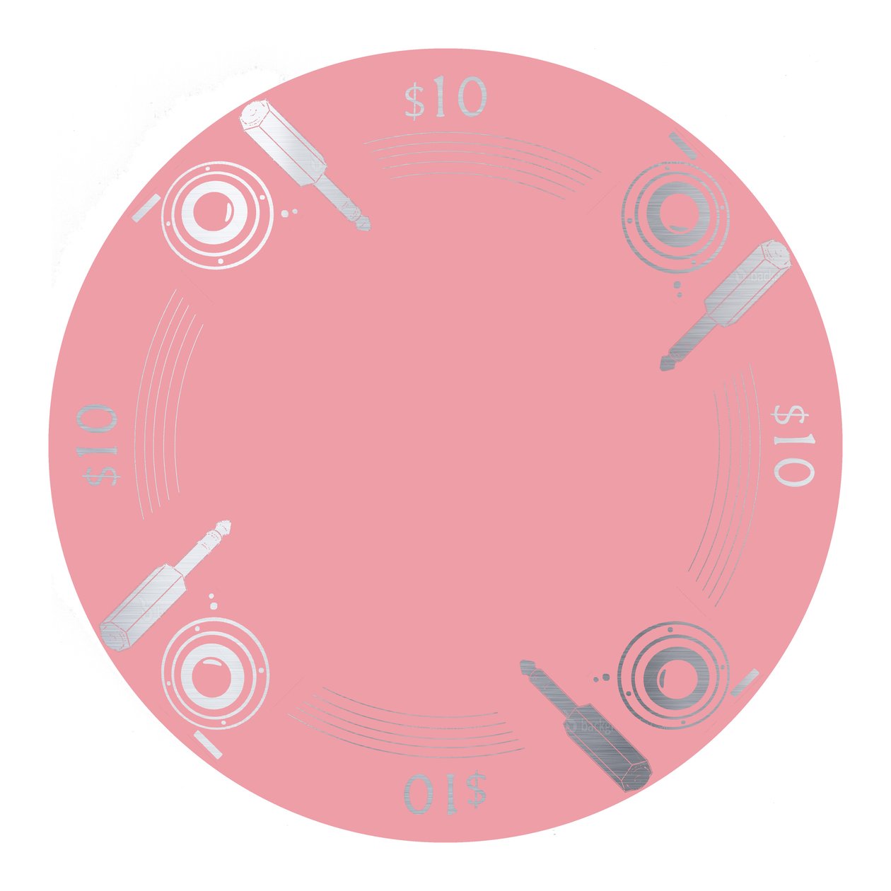 PokerChip $ 10, 2015, digital de Francois Domain