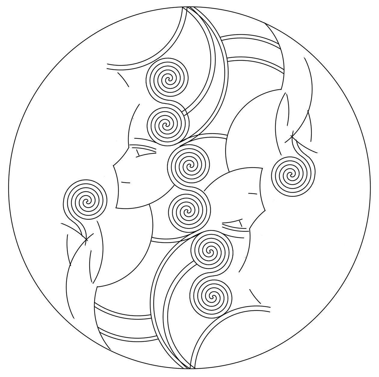 Rainha, 2015, (pintura digital) de Francois Domain