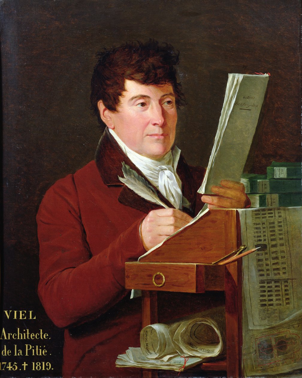 Retrato de Charles François Viel (1745-1819) 1811 de Francois Dumont