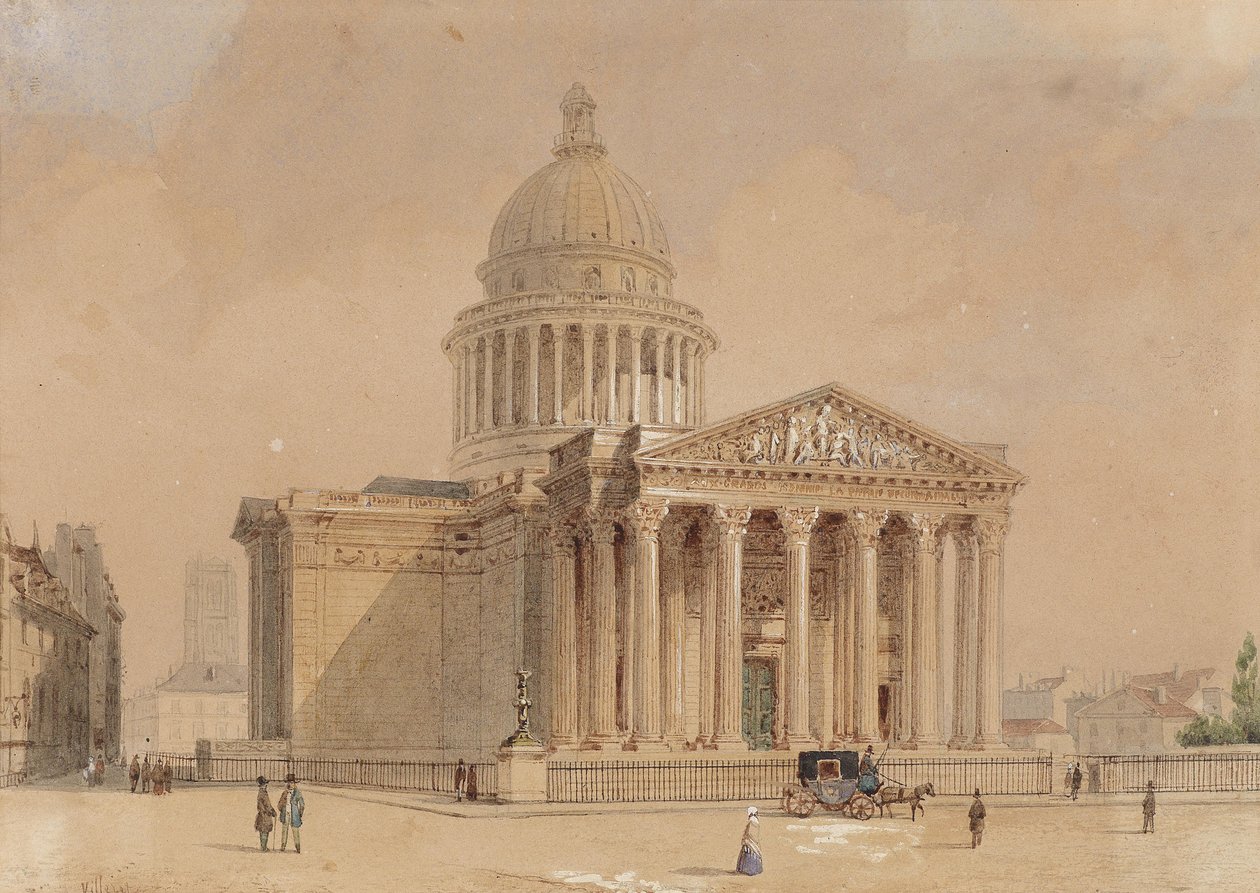 Panteão de Paris de Francois Etienne Villeret