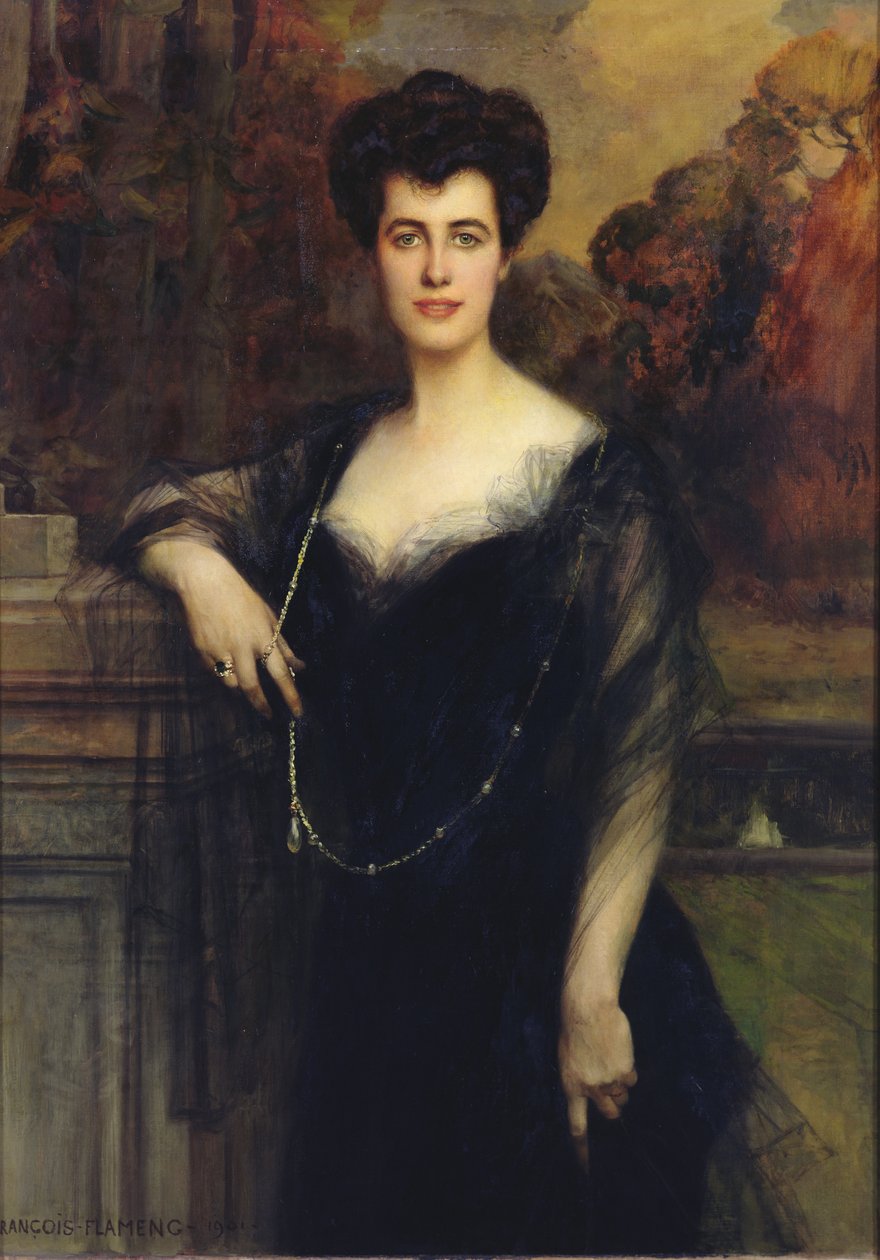 Madame Faure, 1901 de Francois Flameng