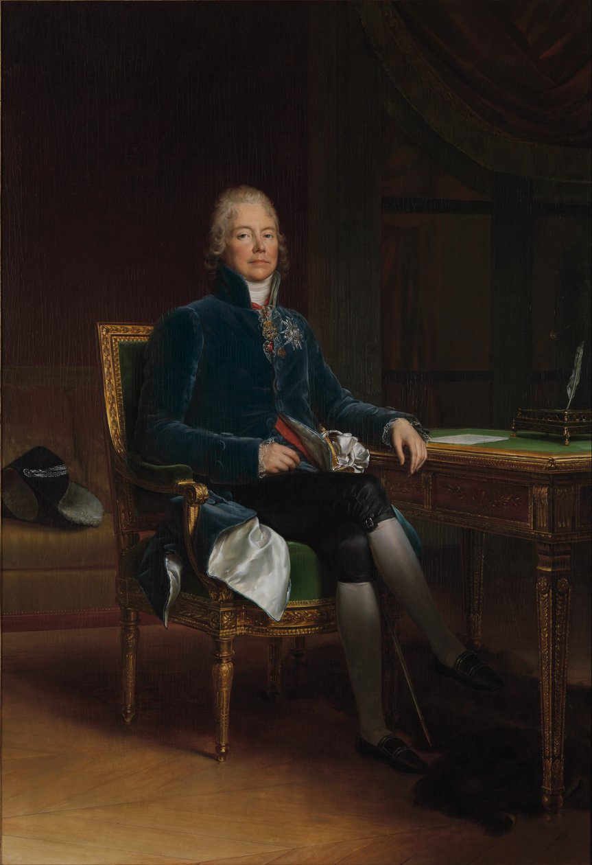 Charles Maurice de Talleyrand Périgord (1754-1838), príncipe de Benevento de Baron François Pascal Simon Gérard
