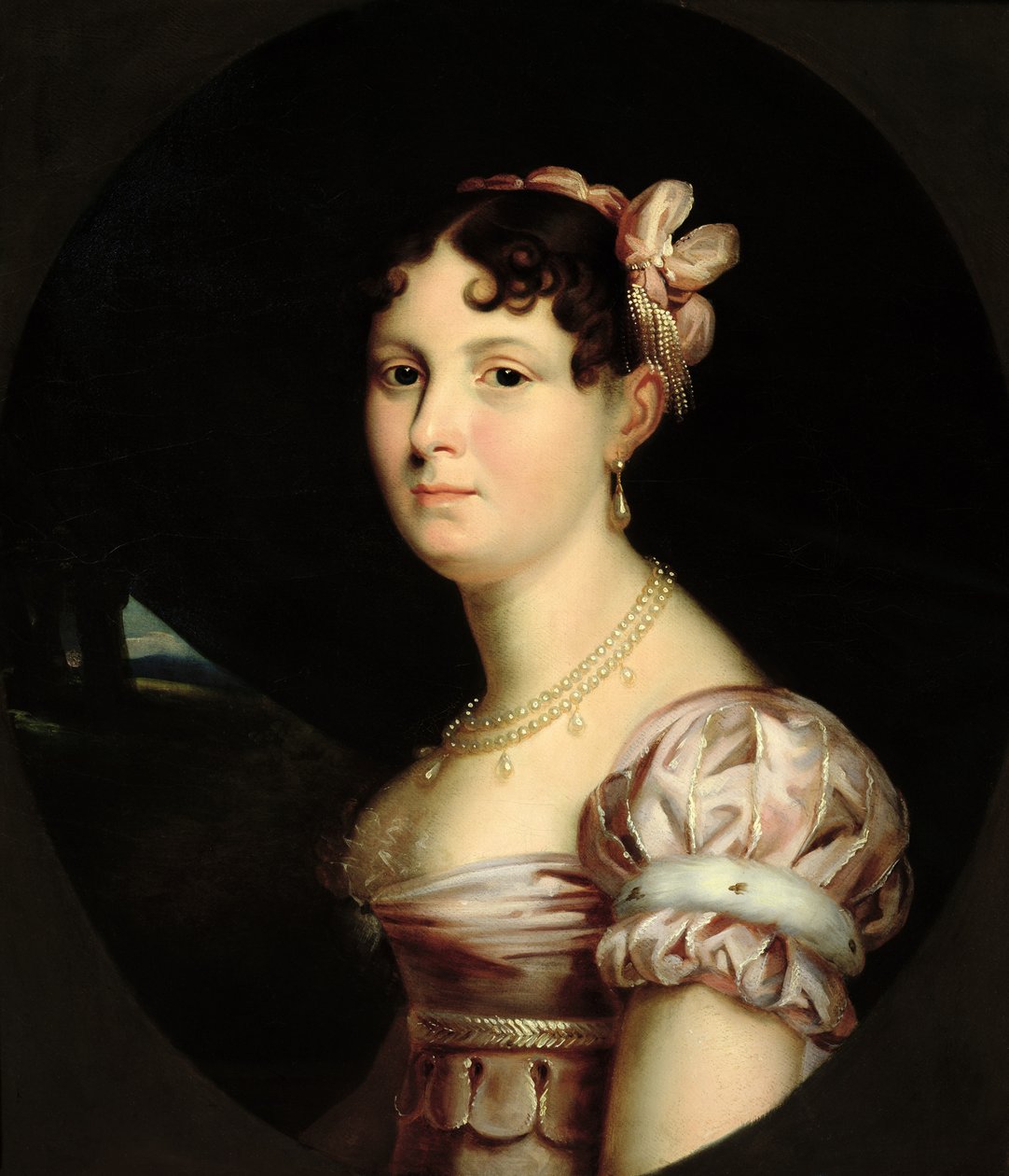 Retrato de Catarina de Wurtemberg (1783-1835) Rainha da Vestfália, c.1810 de Francois Josephe Kinson