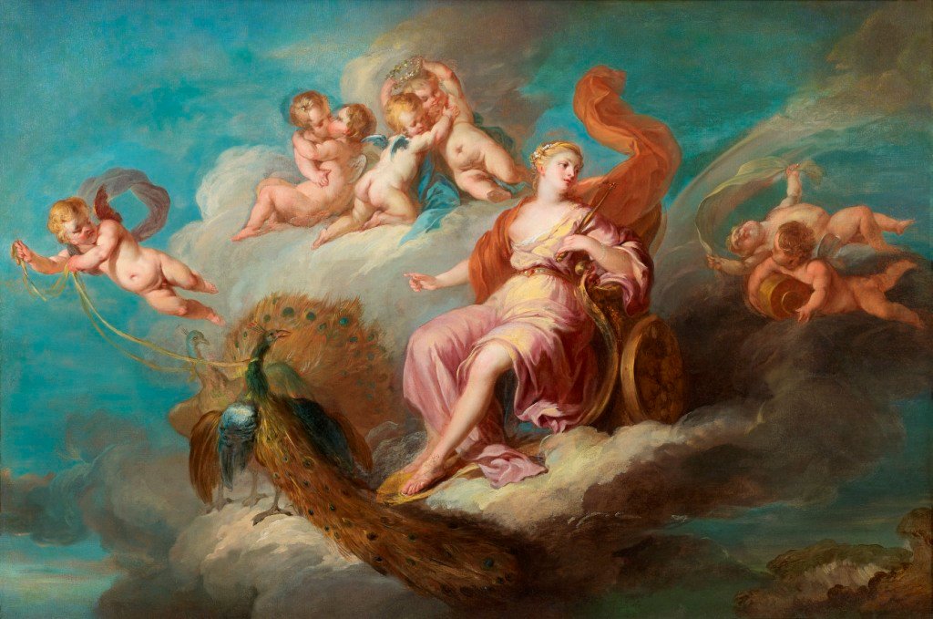 O triunfo de Junonn de François Lemoyne