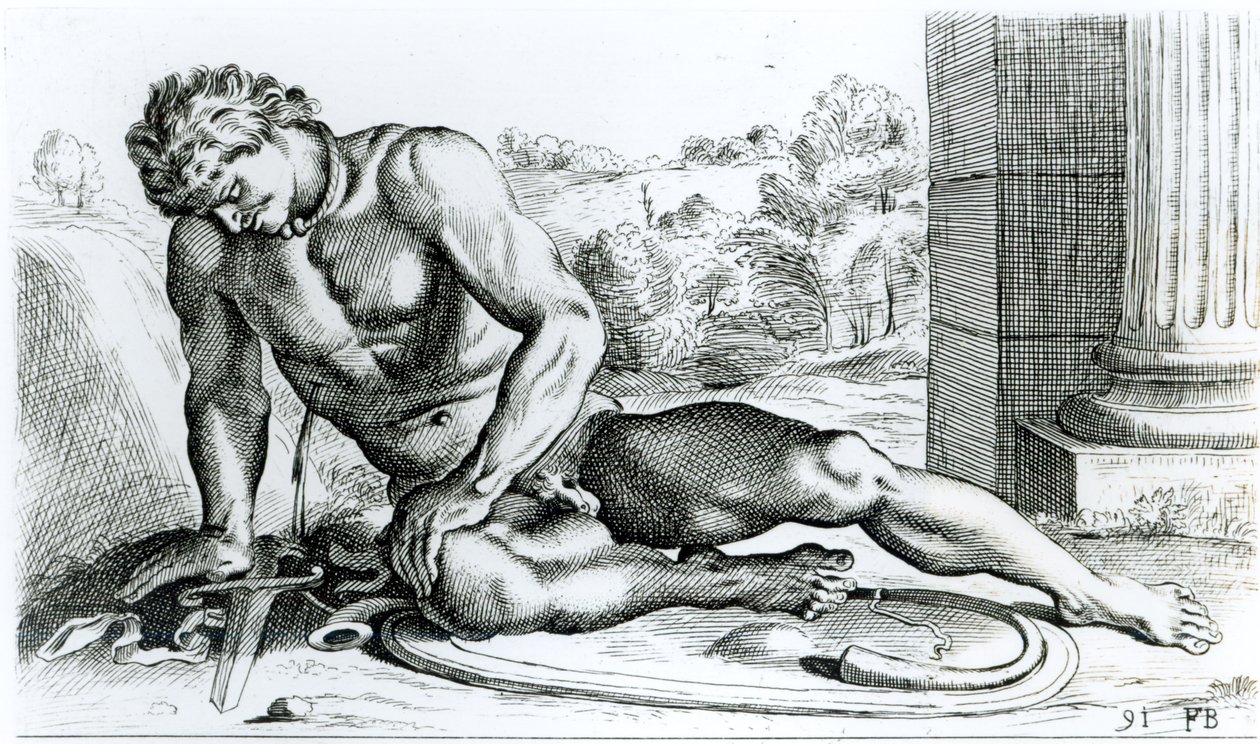 Mirmillo, c.1653 de Francois Perrier