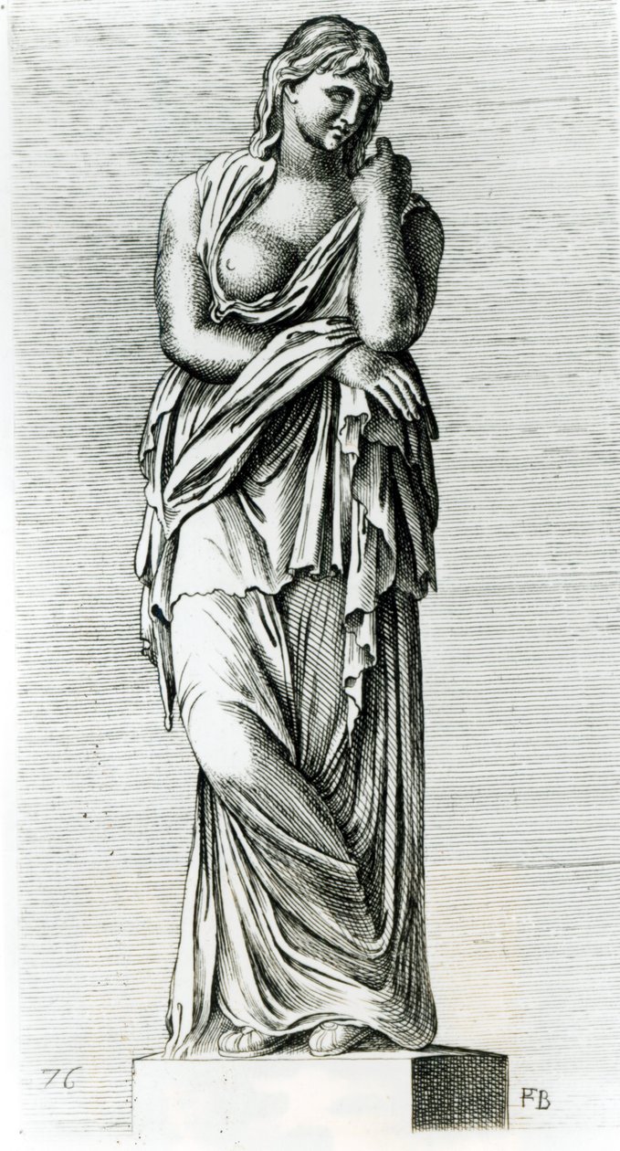Veturia, mãe de Coriolano, c.1653 de Francois Perrier