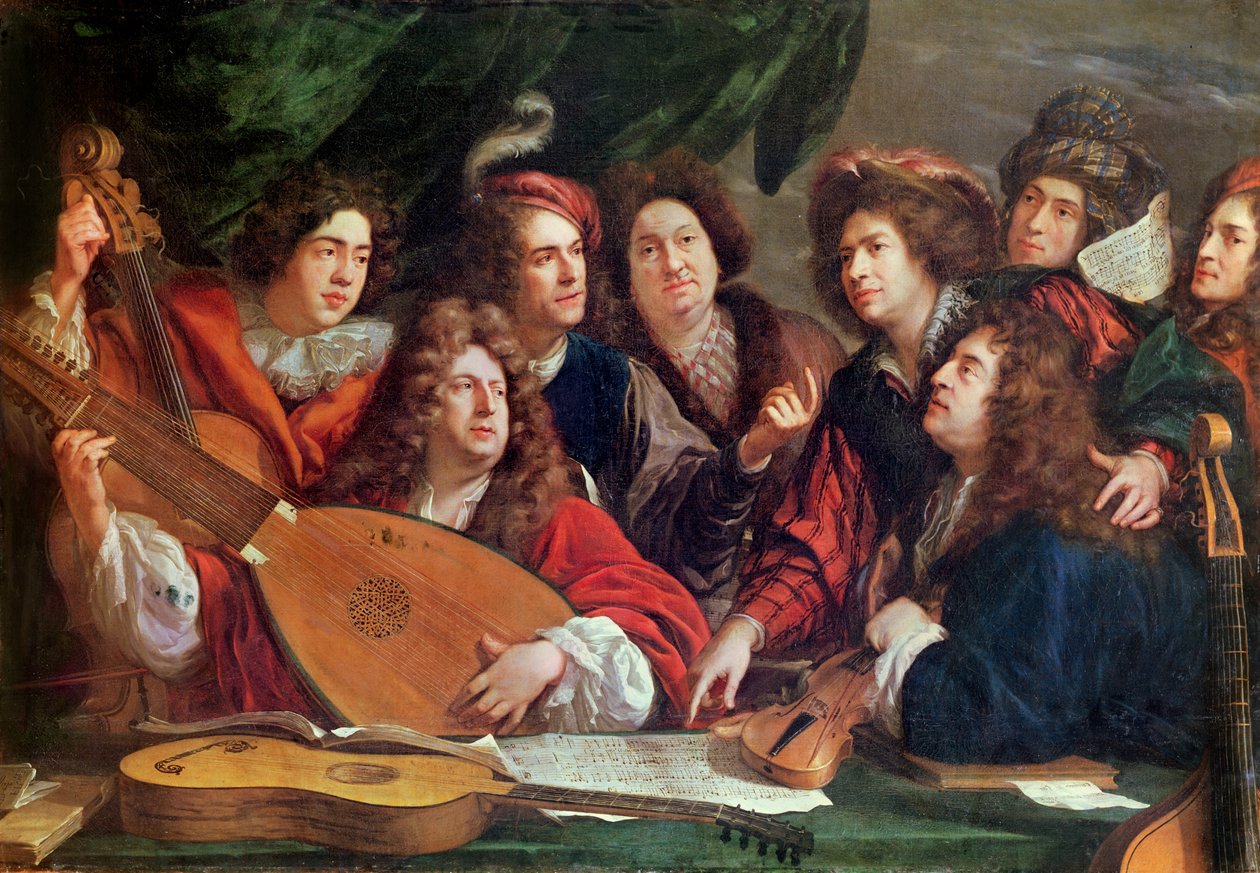 A Sociedade Musical, 1688 de Francois Puget