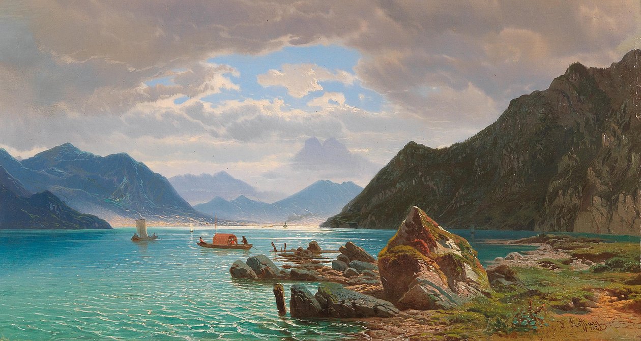 Lake Lugano de Francois Roffiaen