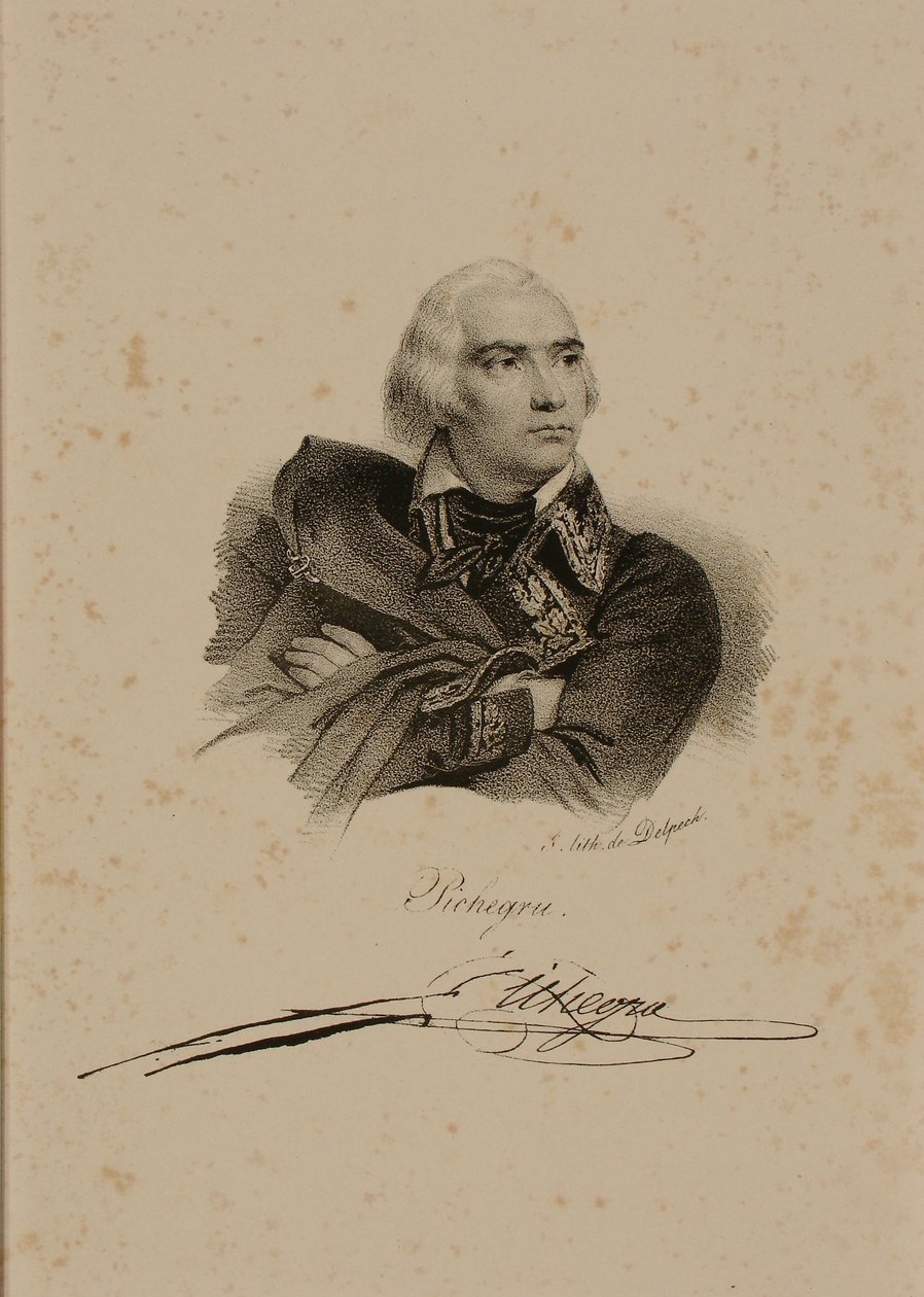 General Charles Pichegru (1761-1804) de Francois Seraphin Delpech