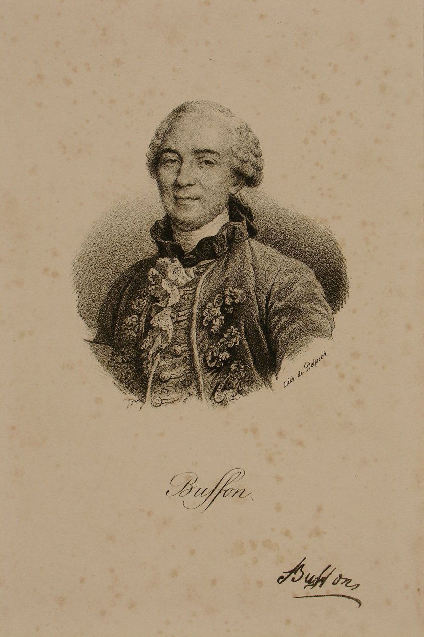 Georges-Louis Leclerc (1707-1788) Conde de Buffon de Francois Seraphin Delpech