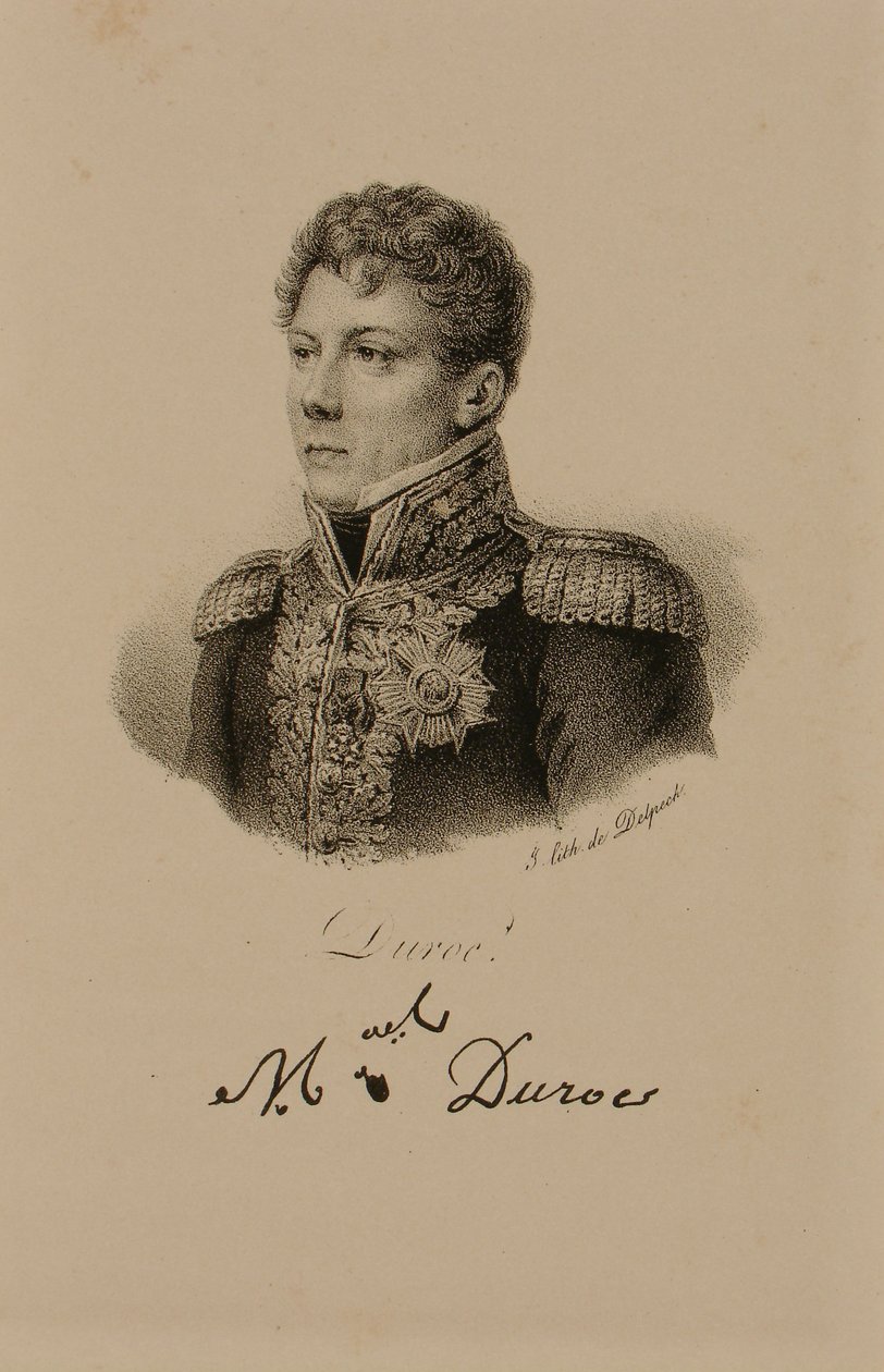 Geraud-Christophe-Michel Duroc (1772-1813) Duque de Frioul, 1806-08 de Francois Seraphin Delpech