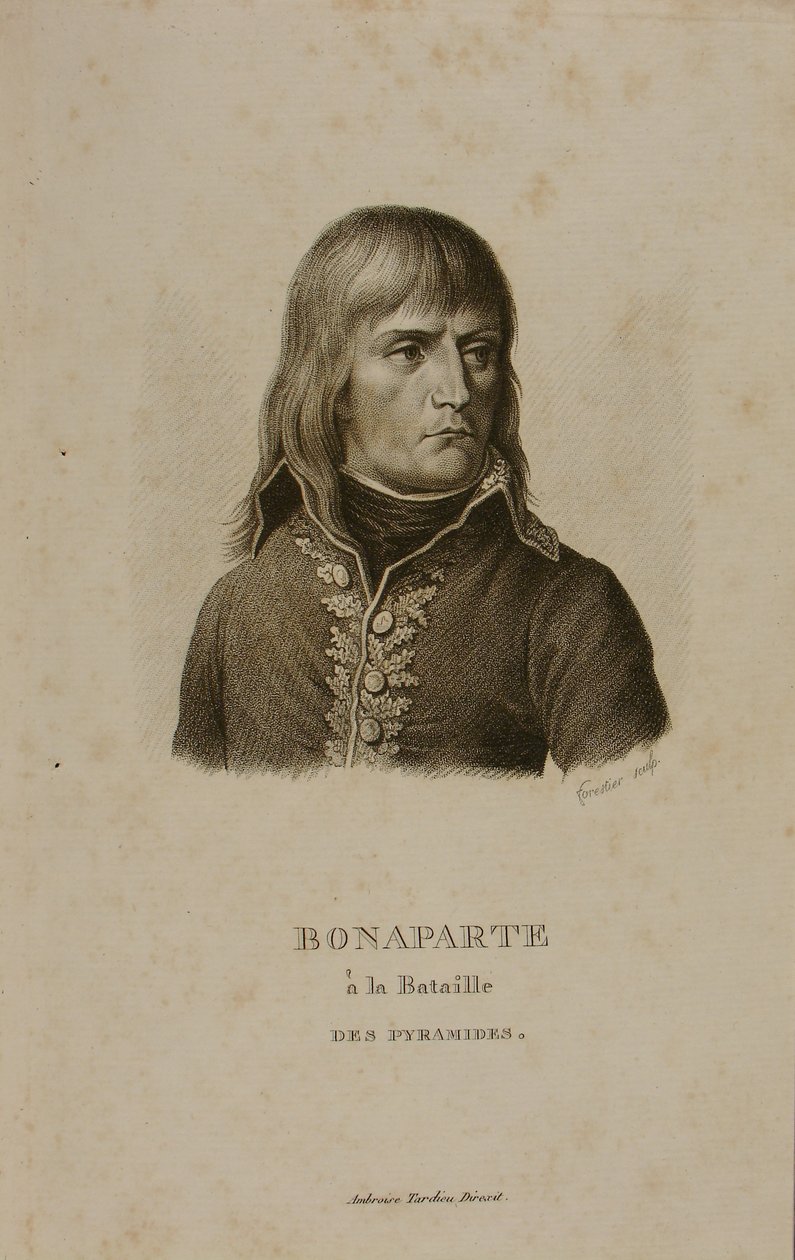 Retrato de Napoleão Bonaparte (1769-1821) de Francois Seraphin Delpech