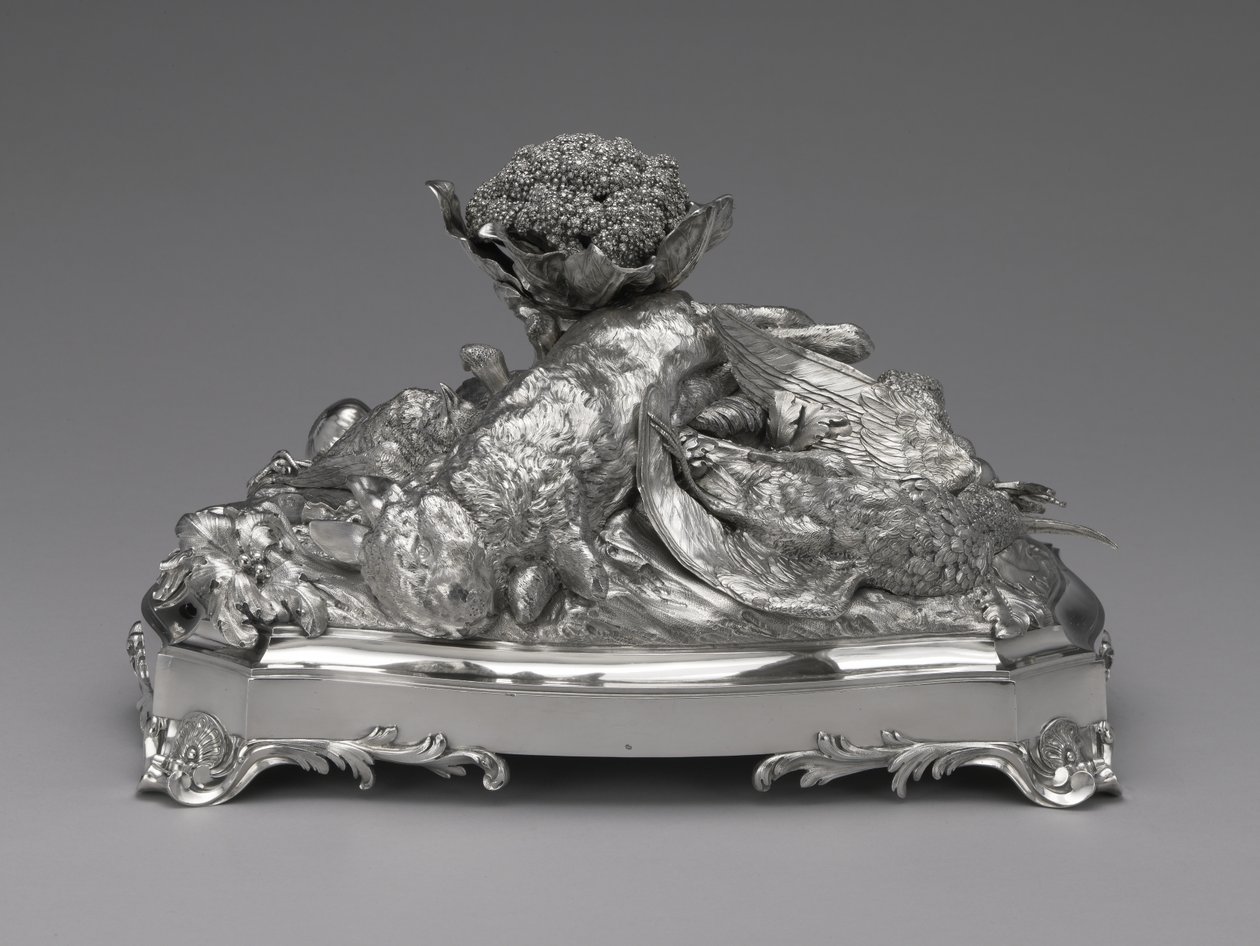 A Máquina de Prata, 1754 (prata) de Francois Thomas Germain