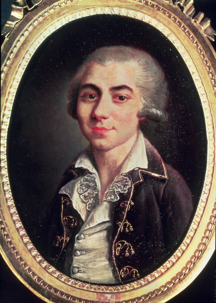 Retrato de Andre Chenier (1762-94) de Francois Thomise