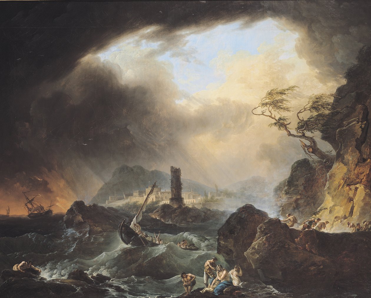A tempestade de Francois Valentin Gazard