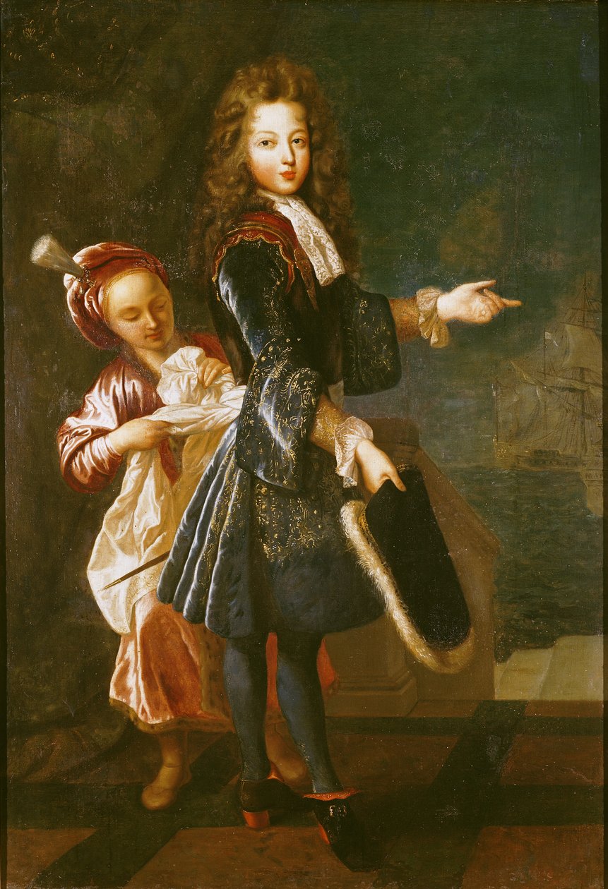 Retrato de Louis-Alexandre de Bourbon (1678-1737) Conde de Toulouse de Jean François de Troy