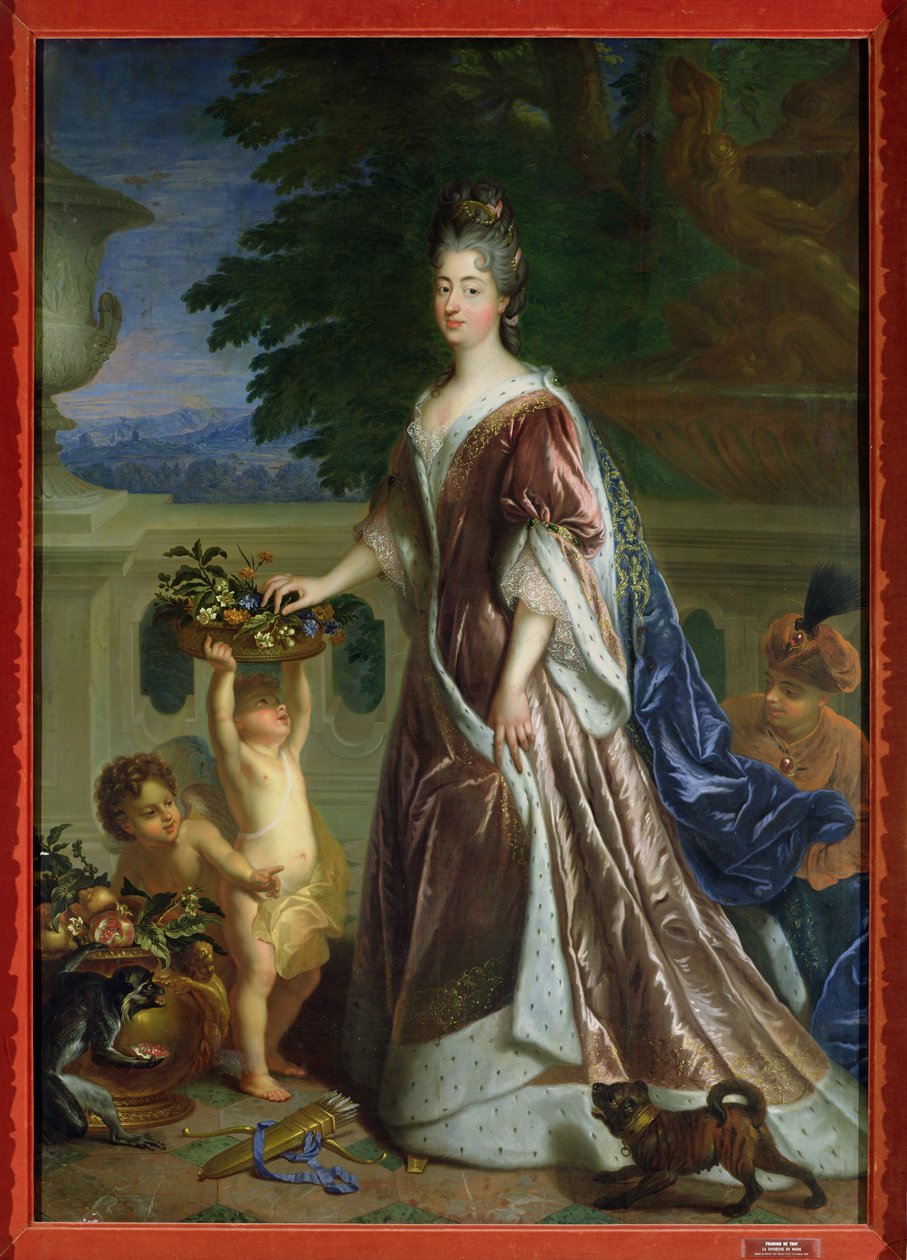 A duquesa do Maine (1676-1753) de Jean François de Troy