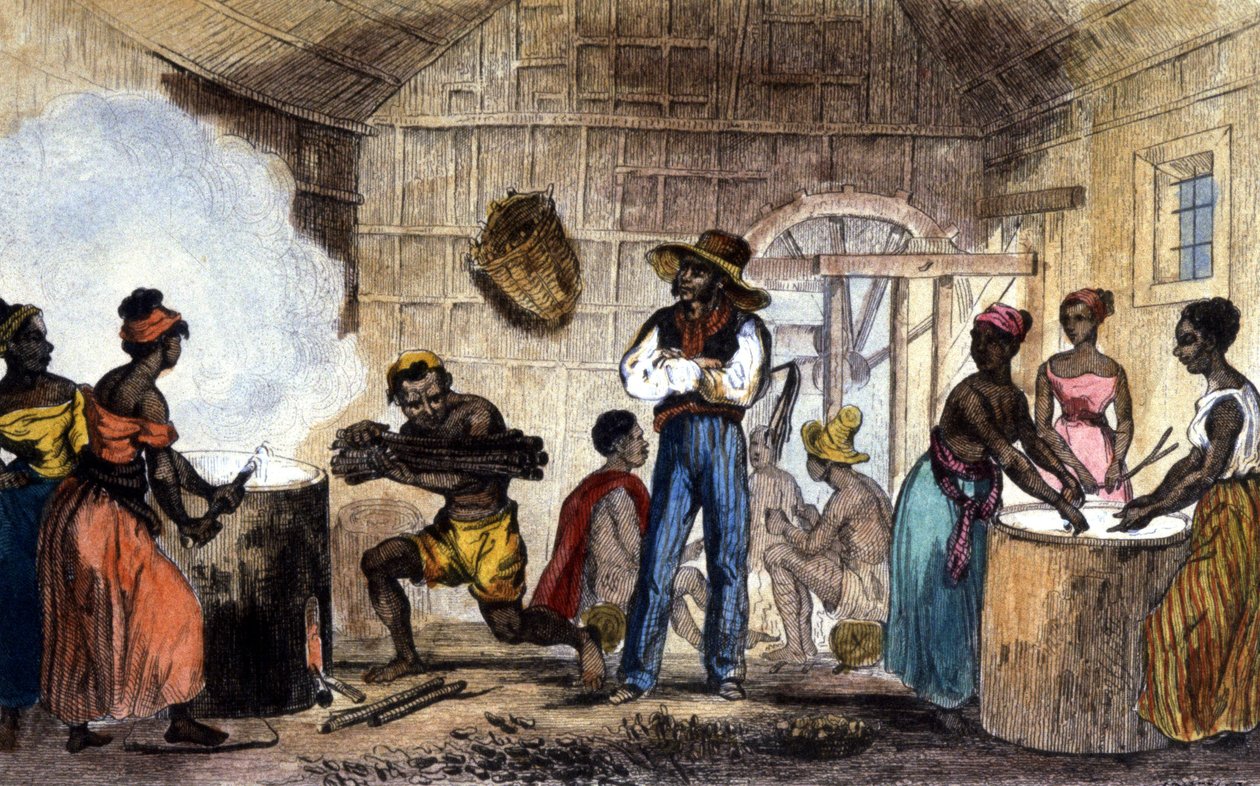 Escravatura nas Índias Ocidentais de Francois Hippolyte (after) Lalaisse