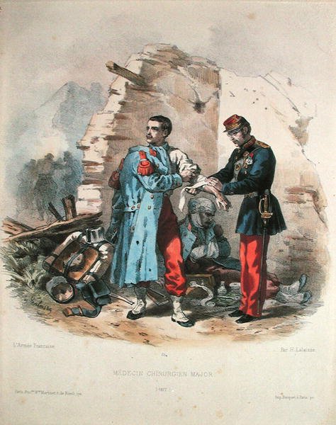 O Cirurgião do Exército de Francois Hippolyte Lalaisse