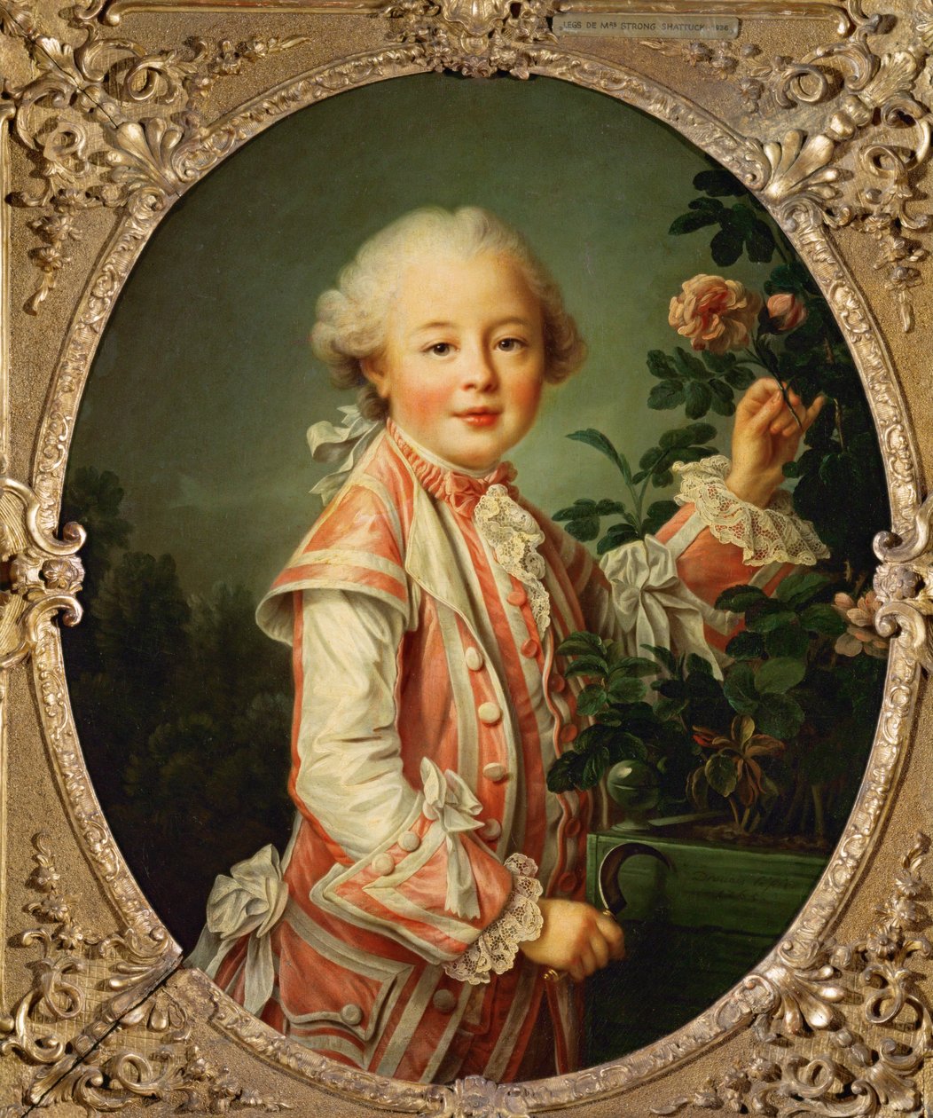 O Conde de Nogent ... de Francois Hubert Drouais