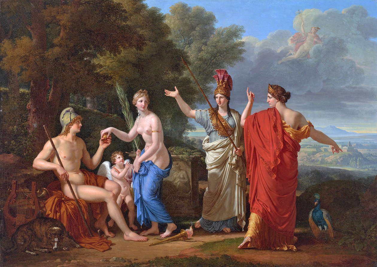 O julgamento de Paris de Francois Xavier Fabre