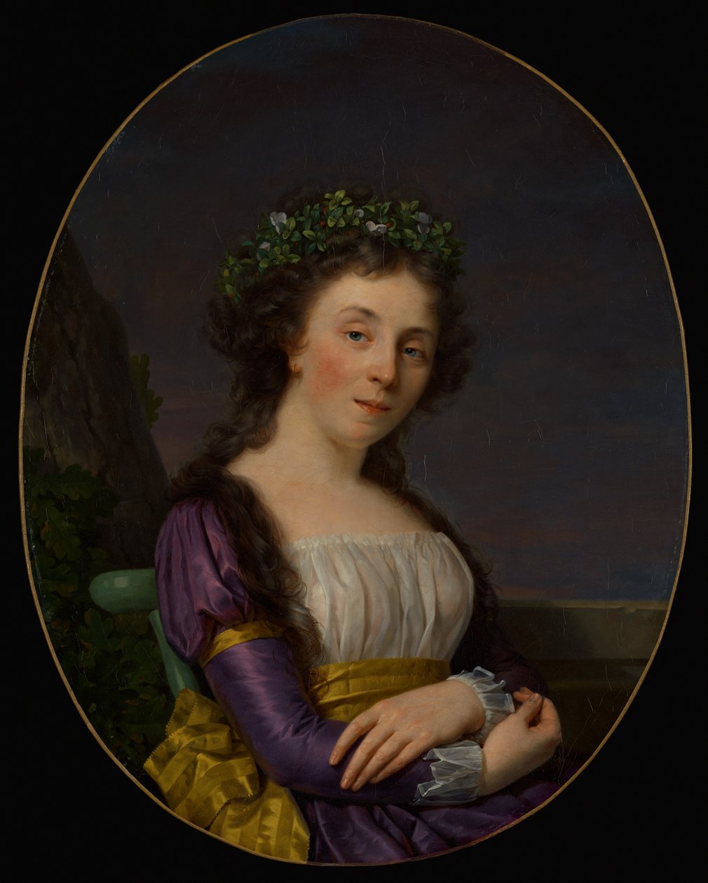 Retrato de Marie-Louise Joubert, nascida Poulletier de Perigny de Francois-Xavier Fabre