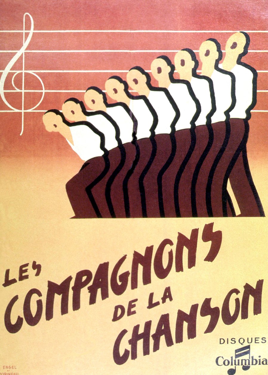 "Os Compagnons da Canção de Francois emile Popineau