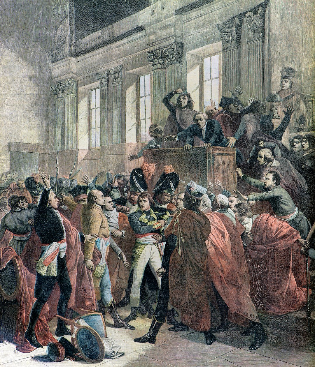 Bonaparte em causa de Francois (after) Bouchot
