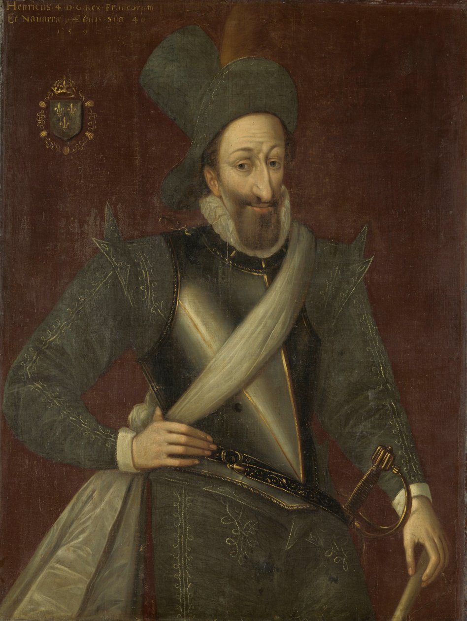 Henrique IV, rei da França (1553-1610) de Francois (circle of) Bunel