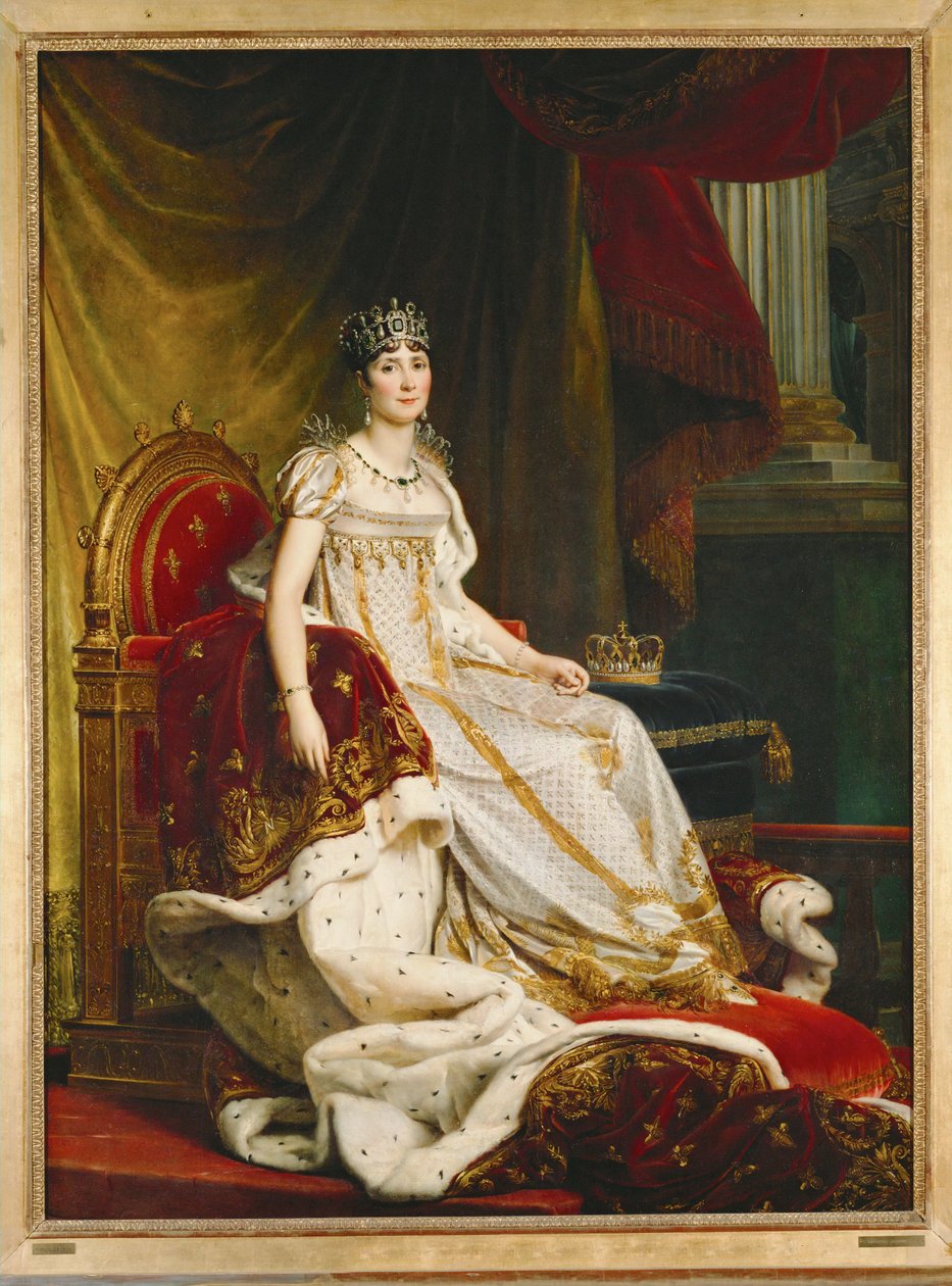 Josefina Beauharnais, imperatriz, primeira esposa do imperador Napoleão I ... de Francois (school of) Gerard