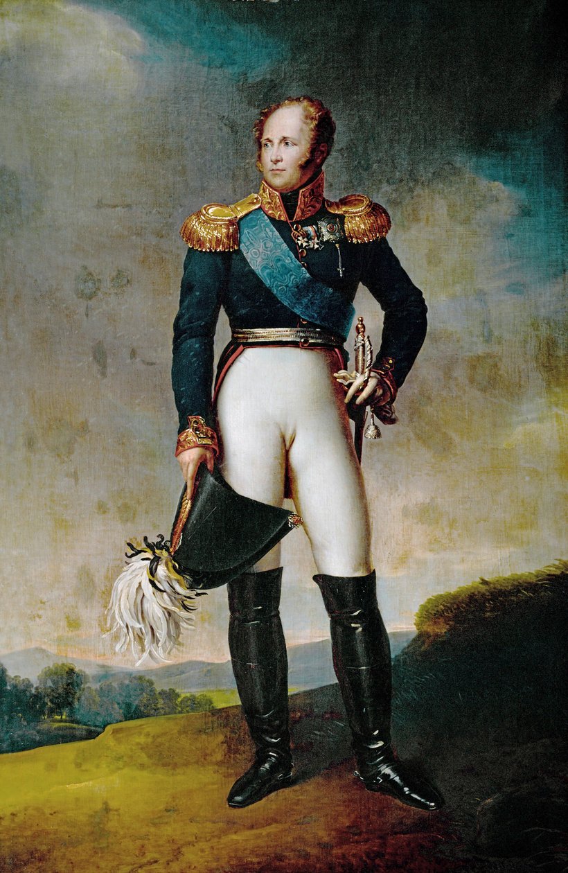 Czar Alexandre I ... de Francois (school of) Gerard