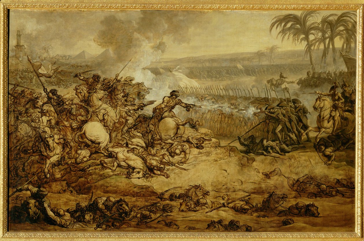 A batalha das pirâmides ... de François André Vincent