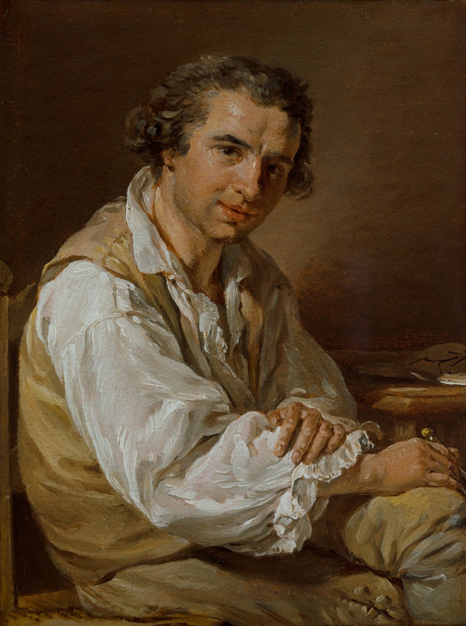 Retrato de um arquiteto de François André Vincent