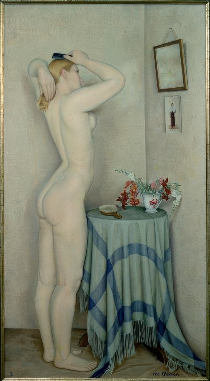 La nudiste de Francois Barraud
