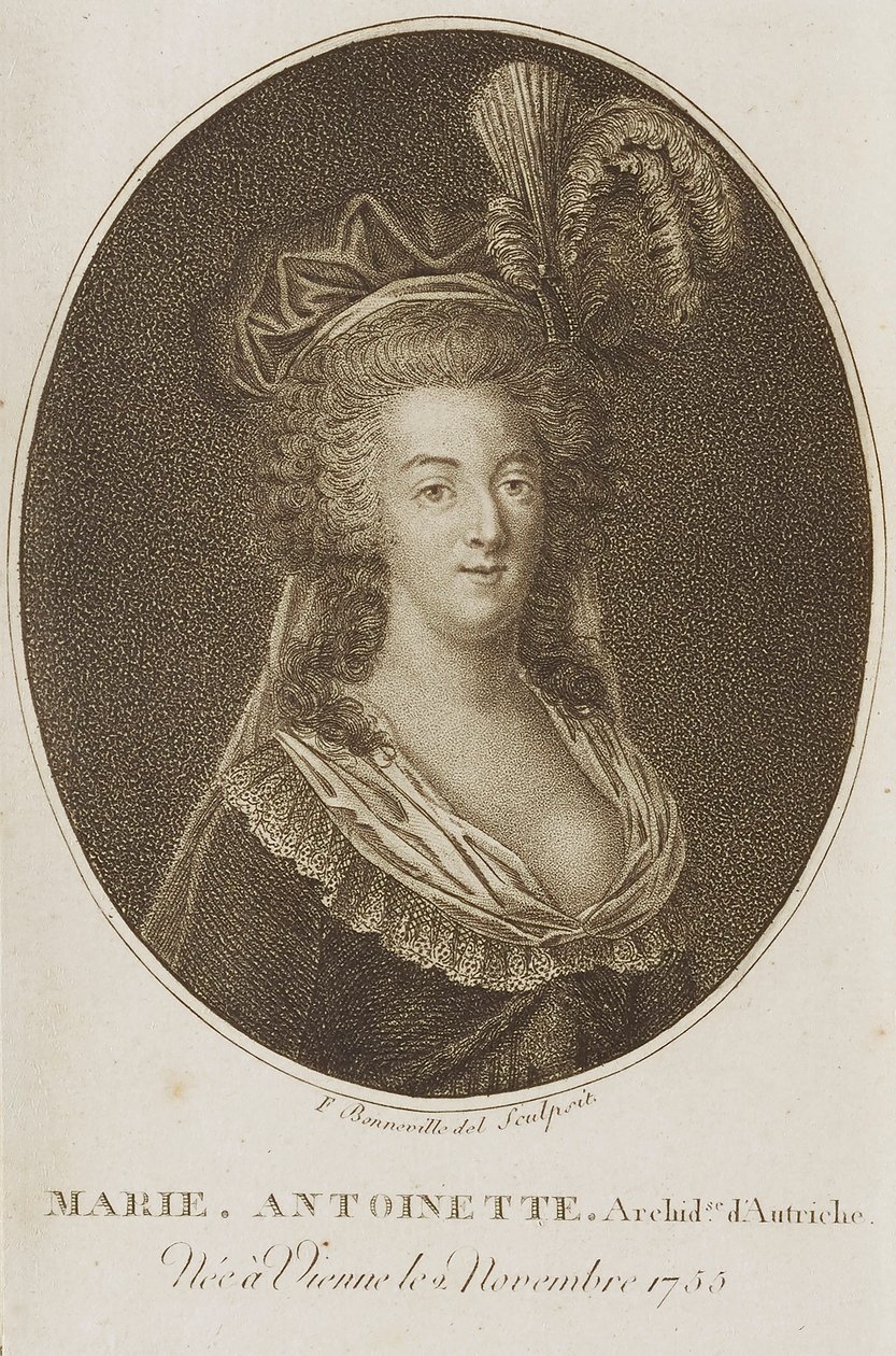 Maria Antonieta de Francois Bonneville