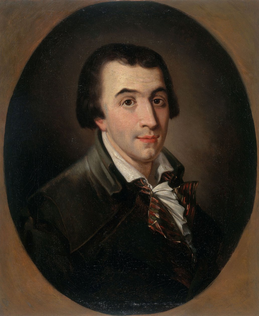 Retrato de Jacques-Pierre Brissot de Warville 1754-1793, c. 1790. de Francois Bonneville
