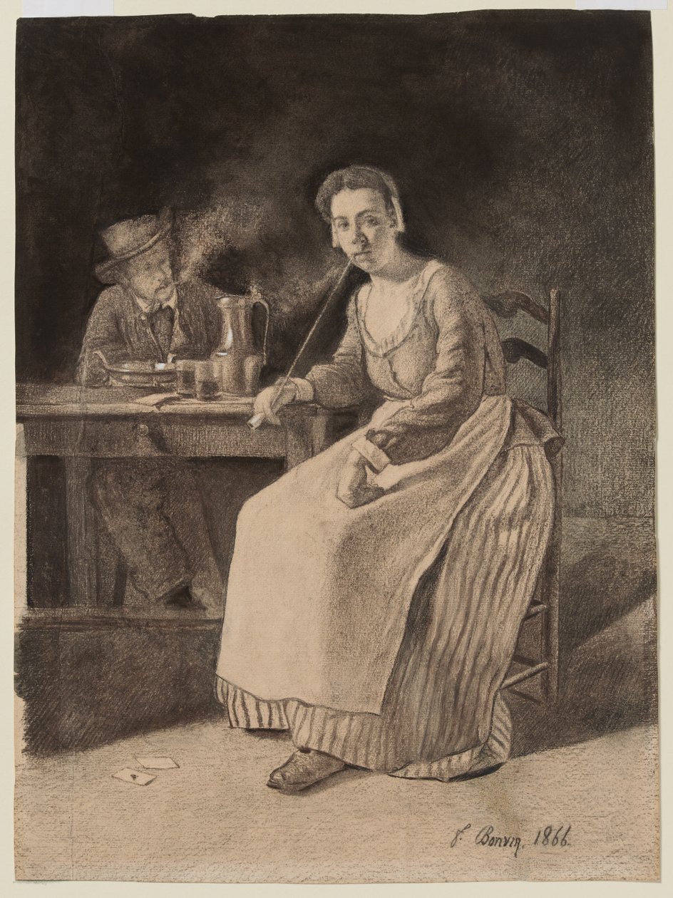 Interior de uma taberna de François Bonvin