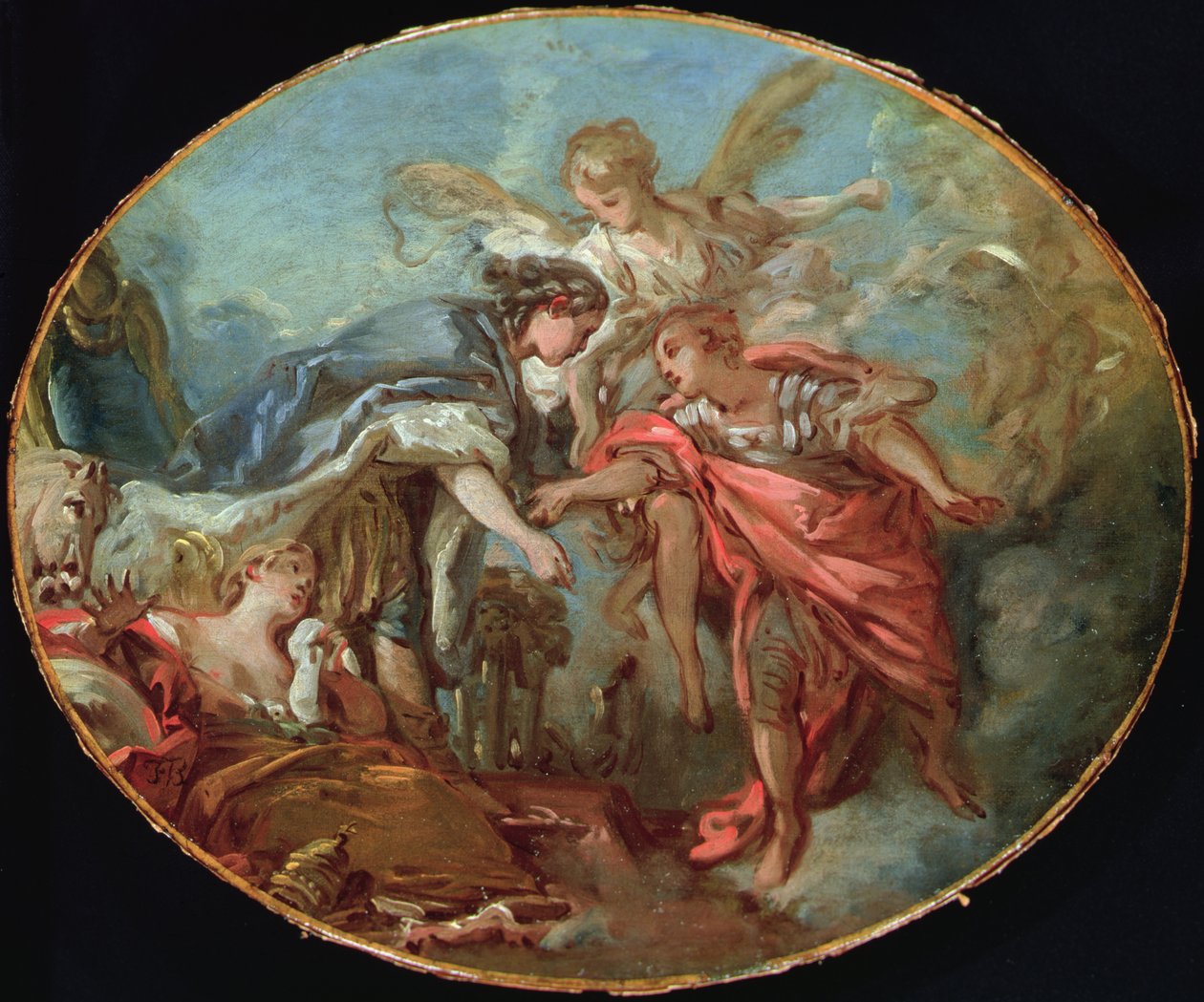 Alegoria da Paz de Aix-la-Chapelle de François Boucher