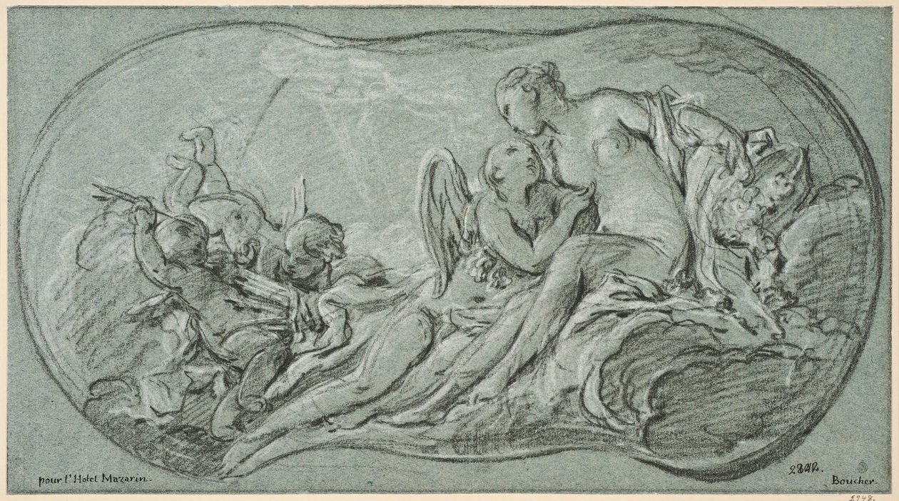 Amor e Psique de François Boucher