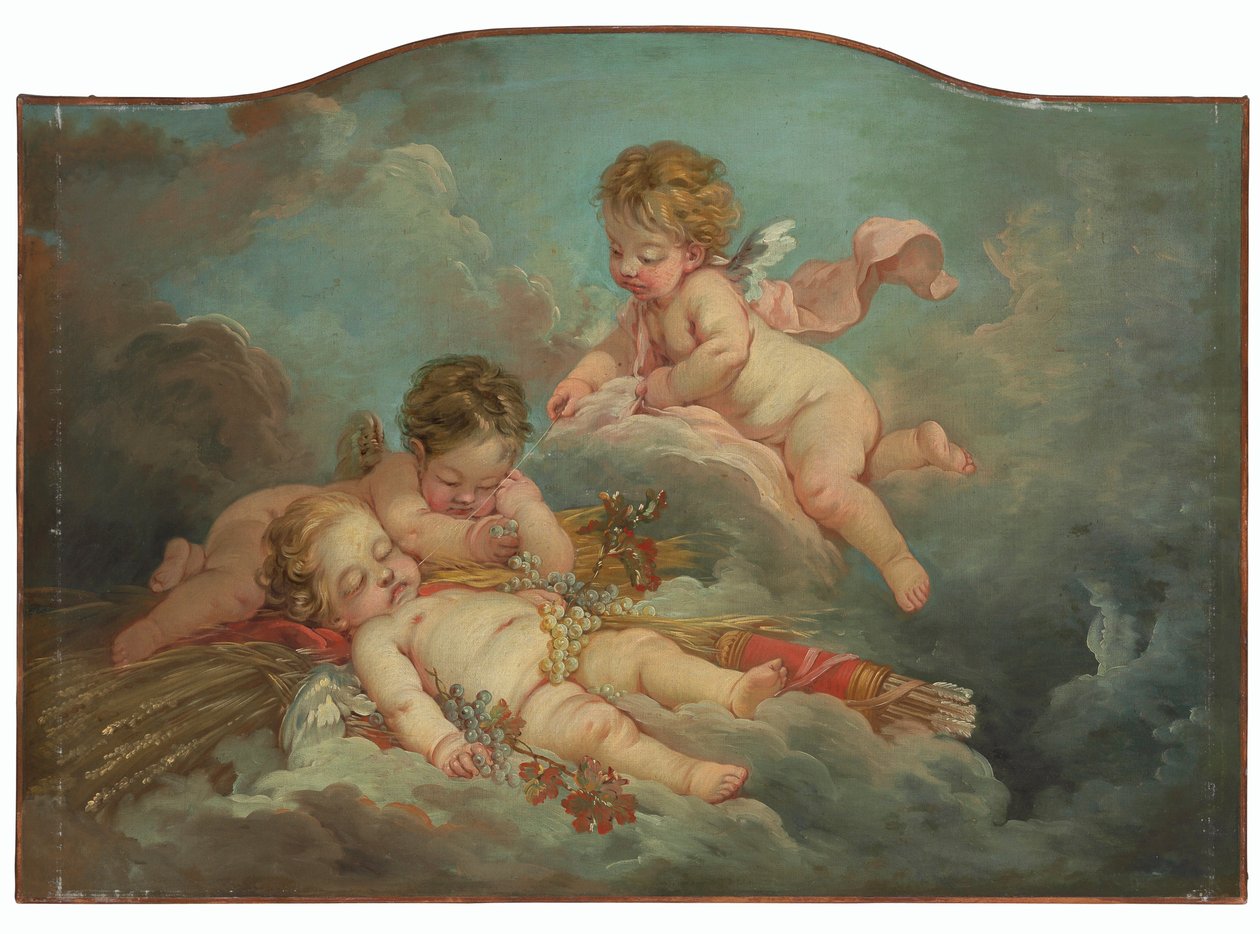 Uma Alegoria da Terra de François Boucher