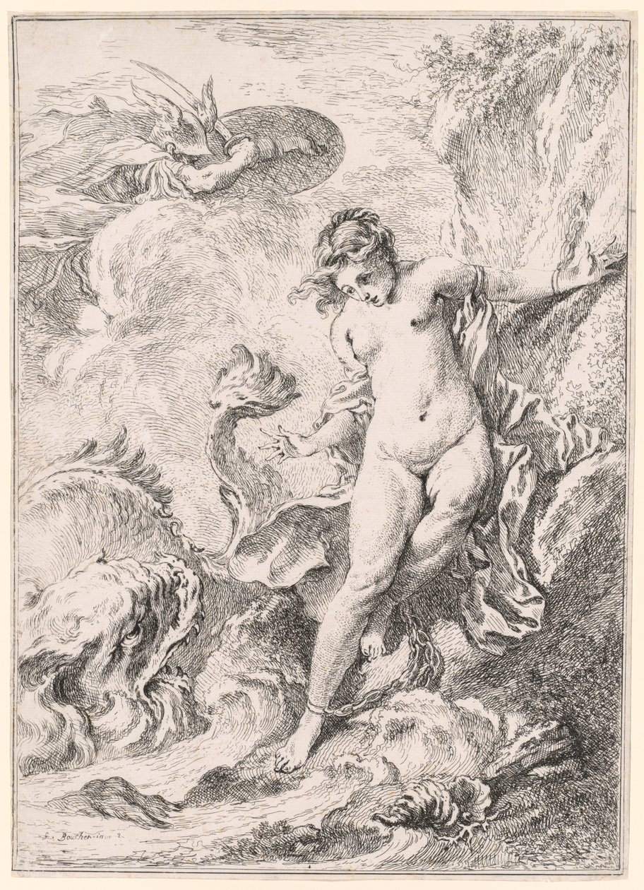 Andrômeda (Andrômeda) de François Boucher