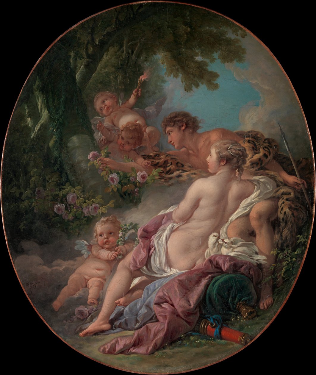 Angélica e Medoro de François Boucher