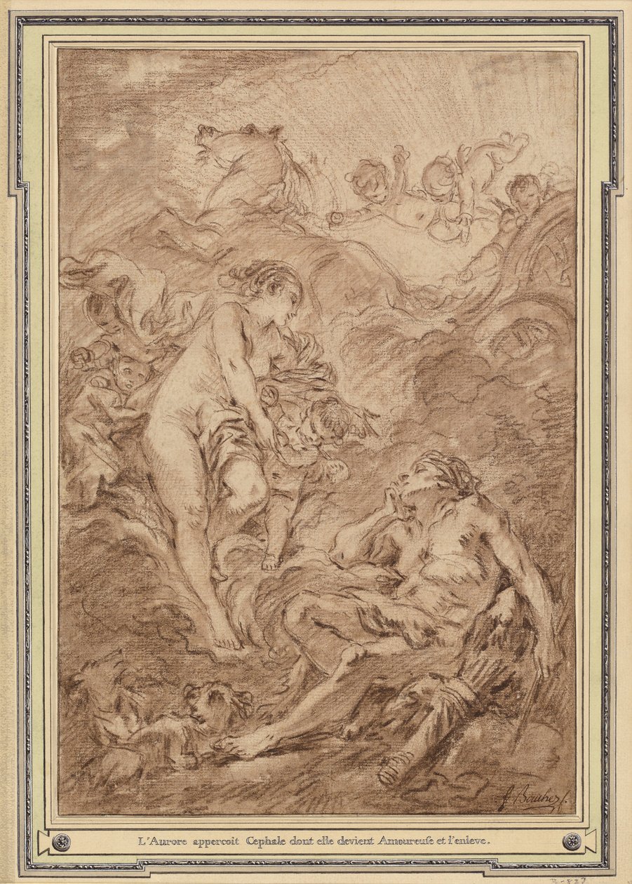 Aurora e Cephalus de François Boucher