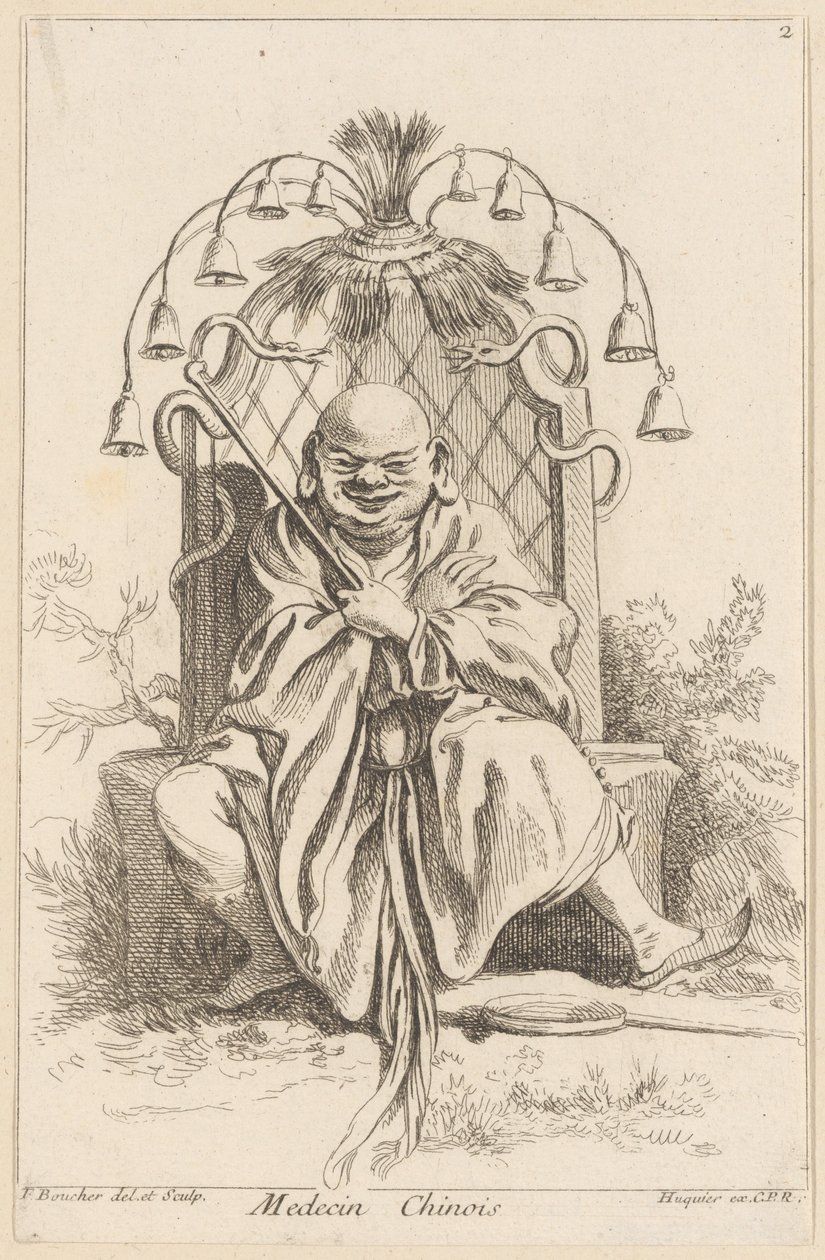 Médico chinês de François Boucher
