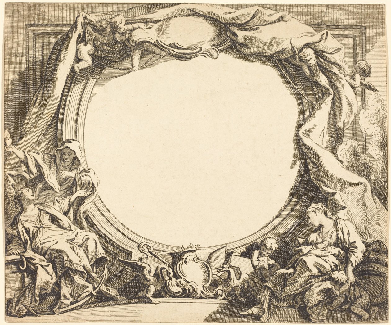 Fé e Caridade de François Boucher